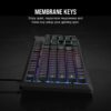 Corsair K55 CORE RGB Gaming Keyboard - Black
