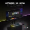 Corsair K55 CORE RGB Gaming Keyboard - Black