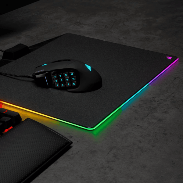 CH-9304211-AP Corsair SCIMITAR RGB ELITE Optical 18 00 wr 06 Corsair SCIMITAR RGB ELITE Optical 18 000 DPI MOBA/MMO Gaming Mouse - Black