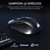 CH-9311110-WW Corsair HARPOON v2 26000 DPI Wireless Ga wr 02 Corsair HARPOON v2 26000 DPI Wireless Gaming Mouse