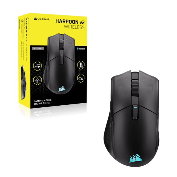 CH-9311110-WW Corsair HARPOON v2 26000 DPI Wireless Ga wr 08 Corsair HARPOON v2 26000 DPI Wireless Gaming Mouse
