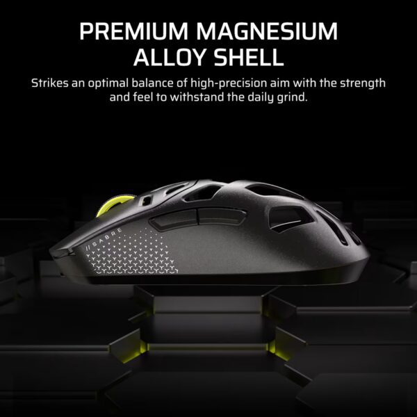 Corsair SABRE v2 PRO WIRELESS MAGNESIUM ALLOY 33000 DPI Gaming Mouse – Black