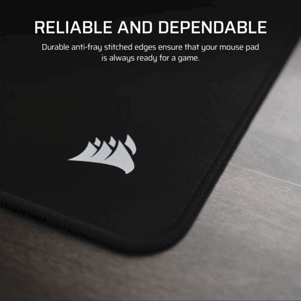 Corsair MM Anti-fray Cloth Gaming Mouse Pad XXL - Black