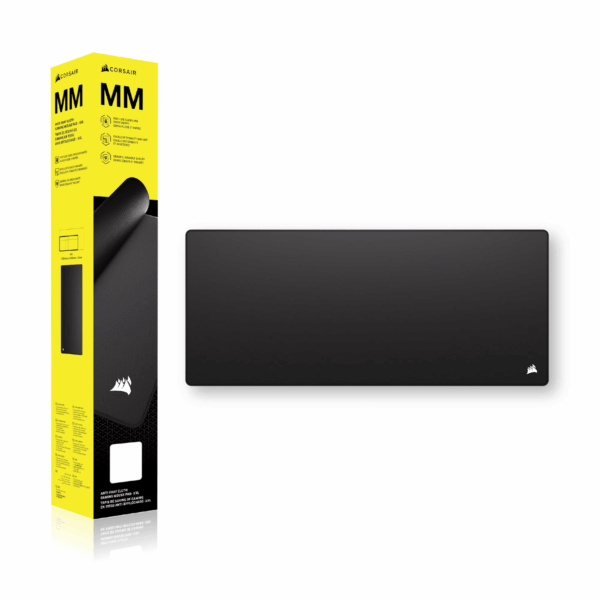 Corsair MM Anti-fray Cloth Gaming Mouse Pad XXL - Black