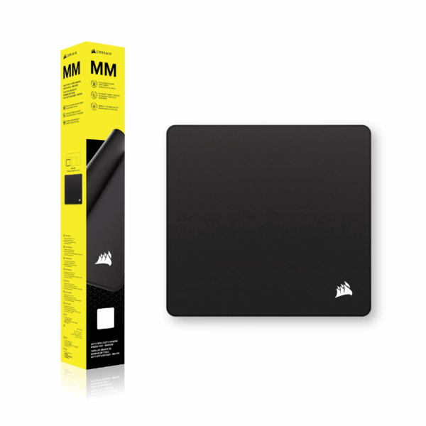 Corsair MM Anti-fray Cloth Gaming Mouse Pad Medium - Black