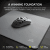 Corsair MM Anti-fray Cloth Medium Gaming Mouse Pad – Gray