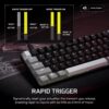 CH-979101J-NA Corsair CLIPPER PRO MINI 60 Hall Effect wr 04 Corsair CLIPPER PRO MINI 60 Hall Effect Gaming Keyboard - Black