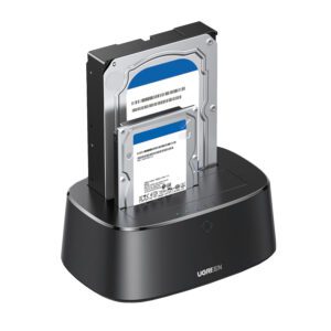 CM198-50857 UGreen-CM198-3.5-2.5-inch-SATA-HDD-SDD-USB3.0-Docking-Station wr 01 UGREEN CM198 3.5/2.5 inch SATA HDD/SDD USB3.0 Docking Station