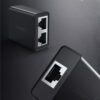 CM210-50923 UGREEN-RJ45-Splitter-Adapter-2-pack wr 02 UGREEN RJ45 Splitter Adapter 2 Pack (Black)