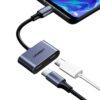 CM232-60165 UGREEN-USB-Type-C-Dual-Audio-Charging-Adapter wr03a UGREEN USB Type-C Dual Audio and Charging Adapter (15W PD, 2-in-1 Splitter)