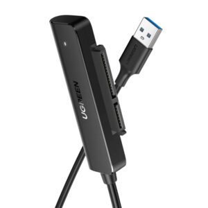 CM321-70609 UGREEN-CM321-USB-A-3.0-to-2.5inch-SATA-Converter wr01 UGREEN CM321 USB-A 3.0 to 2.5" SATA Converter-Black