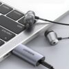 UGREEN CM383-80864 USB-A to 3.5mm Audio Jack External Sound Adapter - Silver