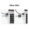 UGREEN CM383-80864 USB-A to 3.5mm Audio Jack External Sound Adapter - Silver