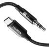 CM450-55734 UGreen-USB-Type-C-to-3.5mm-AUX-Audio-Cable-1M-Black wr 03 UGREEN USB Type-C to 3.5mm AUX Audio Cable 1M - Black