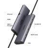 CM498-15600-wr-03a UGREEN 9-in-1 Type-C Hub | HDMI | VGA | LAN | SD/TF | 100W PD | USB3.0