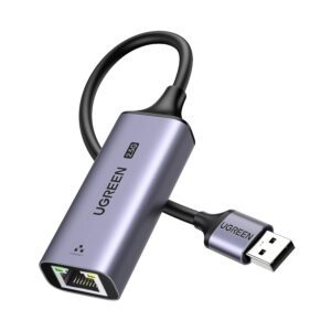CM648-25051 UGREEN-USB-A-3.2-Gen-1-to-2.5G-Ethernet-Adapter wr01 UGREEN USB-A 3.2 Gen 1 to 2.5G Ethernet Adapter