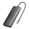 CM681-15978 UGreen-CM681-Revodok-Pro-13-in-1-USB-Type-C-HDMI-and-DisplayPort-Docking-Station-Silver wr 01 UGREEN CM681 Revodok Pro 13-in-1 USB Type-C HDMI and DisplayPort Docking Station