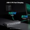 CM681-15978 UGreen-CM681-Revodok-Pro-13-in-1-USB-Type-C-HDMI-and-DisplayPort-Docking-Station-Silver wr 04 UGREEN CM681 Revodok Pro 13-in-1 USB Type-C HDMI and DisplayPort Docking Station