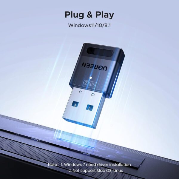 CM748-75073 UGREEN-Bluetooth-6.0-USB-Adapter hr02 UGREEN Bluetooth 6.0 USB Adapter