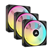 CO-9051002-WW Corsair iCUE LINK QX120 RGB 120mm PWM PC wr 01 Corsair iCUE LINK QX120 RGB 120mm PWM PC Fans Starter Kit with iCUE LINK System Hub