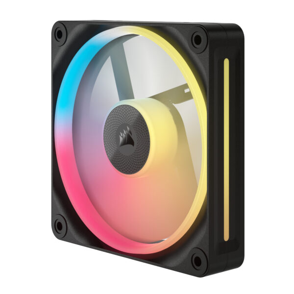 CO-9051049-WW Corsair-iCUE-LINK-LX120-R-RGB-120mm-PWM-Reverse-Fan-Expansion-Black wr 02a Corsair iCUE LINK LX120-R RGB 120mm PWM Reverse Fan Expansion - Black