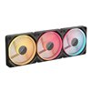 Corsair iCUE LINK LX120-R RGB 120mm PWM Reverse Fans Starter Kit 3-Pack