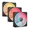 Corsair iCUE LINK LX120-R RGB 120mm PWM Reverse Fans Starter Kit 3-Pack