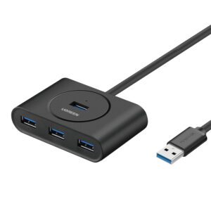 UGREEN 4-Port USB 3.0 Hub | 5Gbps Data Transfer - 0.5m
