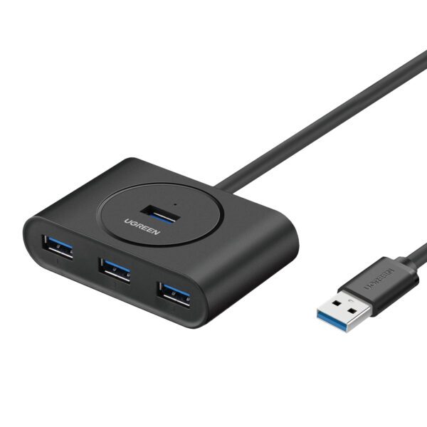 UGREEN 4-Port USB 3.0 Hub | 5Gbps Data Transfer - 0.5m