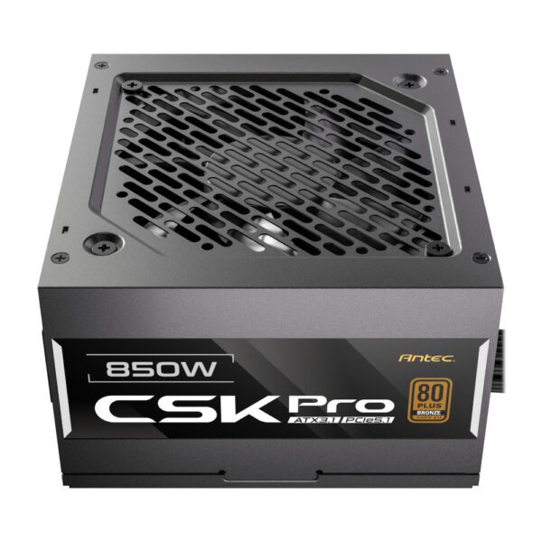 CSK850-PRO wr 09 Antec CSK 850W Pro PCle5.1 Gen5 80 Plus Bronze Semi-Modular Power Supply