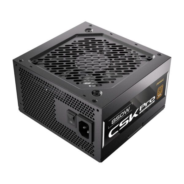 CSK850-PRO wr 11 Antec CSK 850W Pro PCle5.1 Gen5 80 Plus Bronze Semi-Modular Power Supply