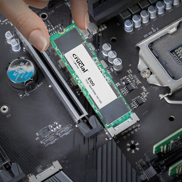 CT480E100SSD8 wr 02a Crucial E100 1TB PCIe Gen4 2280 NVMe M.2 SSD