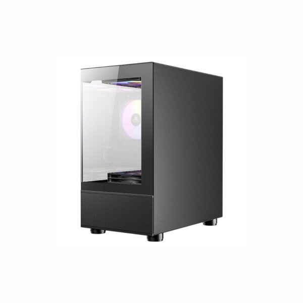Antec CX200M Elite Micro-ATX | ITX RGB Mini-Tower Gaming Chassis - Black