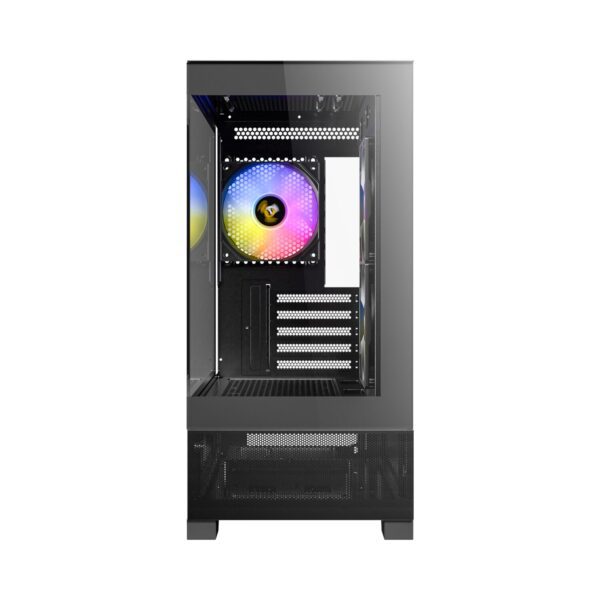 CX500-ARGB-wr-02 Antec CX500M ARGB Gaming Chassis | M-ATX | ITX | Type-C - Black