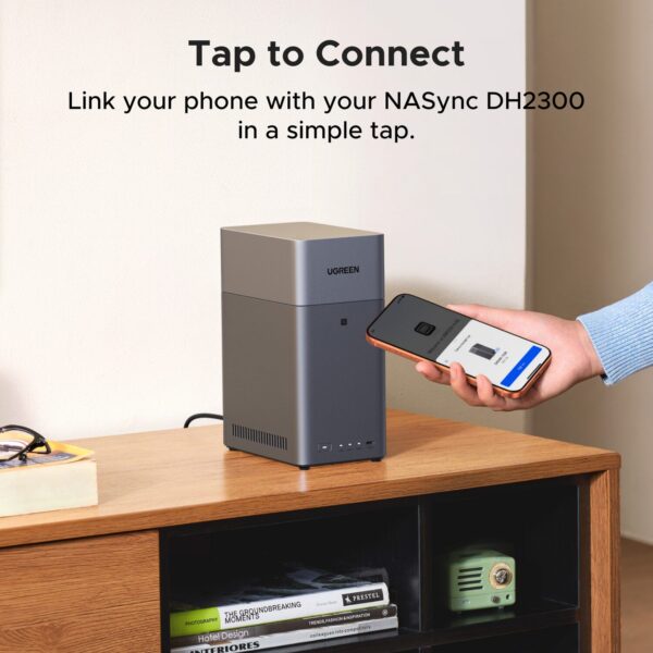 DH2300-95998 UGREEN NAS DH2300 2 BAY 1GbE wr 05 UGREEN NASync DH2300 2-Bay NAS Storage