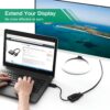 DP109-20415-wr-04 UGREEN DisplayPort Male to VGA Female Converter