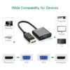 DP109-20415-wr-05 UGREEN DisplayPort Male to VGA Female Converter