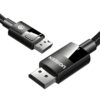 DP114-80392-WR-04 UGREEN DP114 8K DisplayPort Male to Male Braided Cable 2m