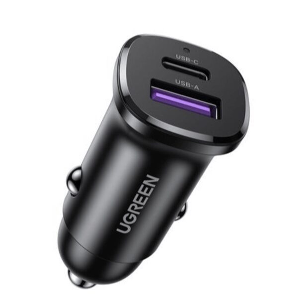 EC305-25845 UGREEN Car Charger Fast Charging 30W 2Po wr 01 UGREEN Car Charger Fast Charging 30W 2Ports