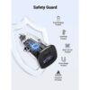 EC305-25845 UGREEN Car Charger Fast Charging 30W 2Po wr 02 UGREEN Car Charger Fast Charging 30W 2Ports