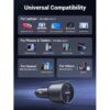 UGREEN 130W USB-C 3-port Car Charger