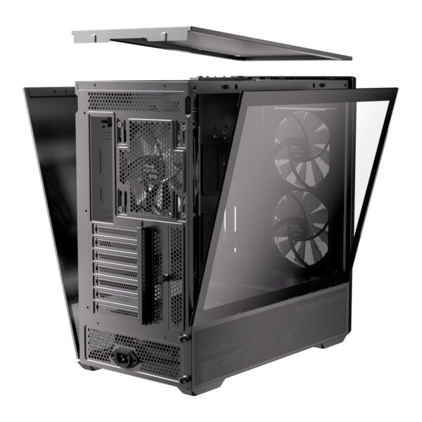Antec FLUX Rear ARGB ATX Mid Tower Gaming Chassis - Black