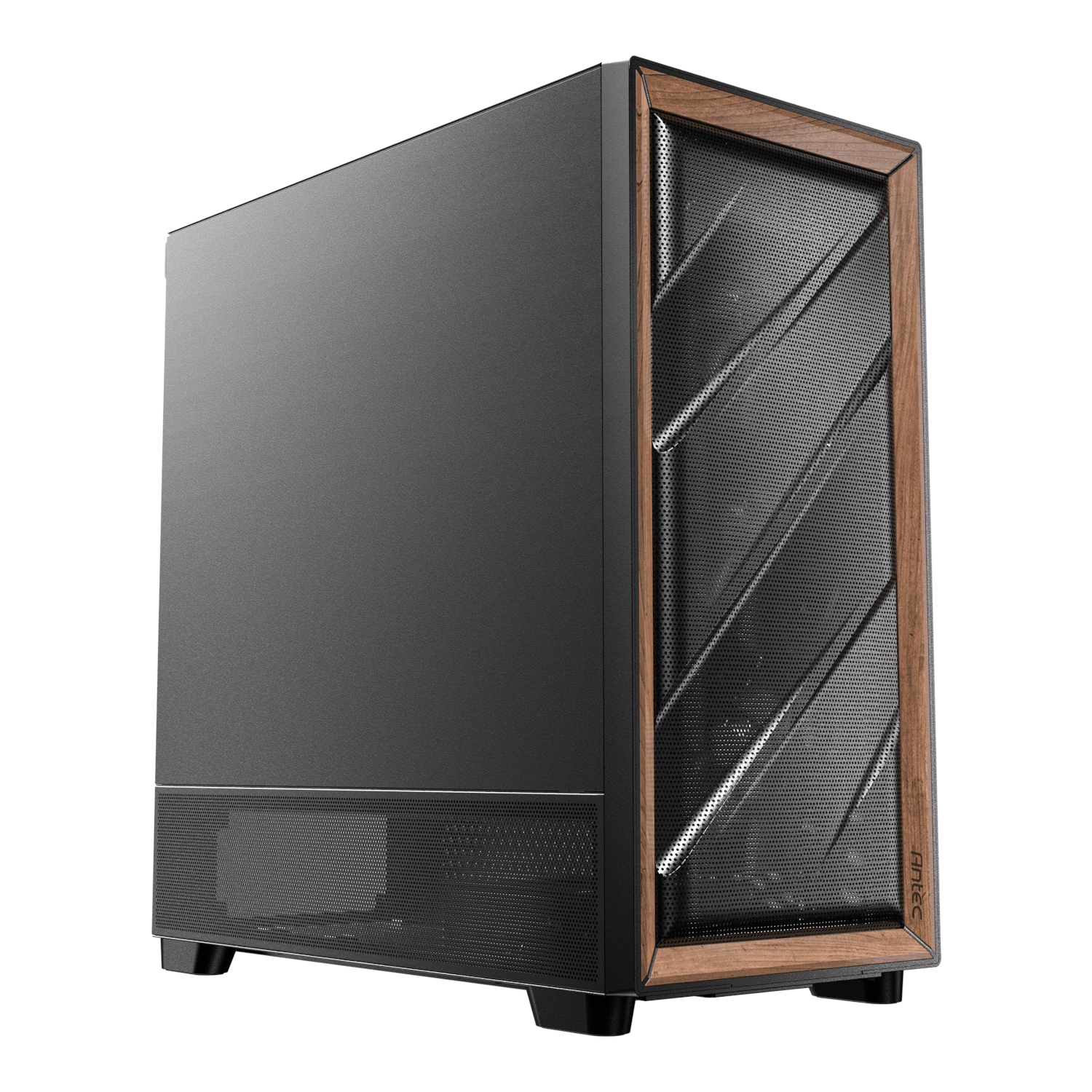 FLUX SE Antec FLUX SE E-ATX ATX Micro-ATX ITX Mi wr 01 Antec FLUX SE E-ATX | ATX | Micro-ATX | ITX Mid-Tower Gaming Chassis Wood Front Panel- Black