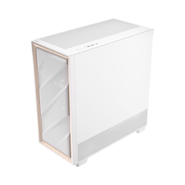 FLUX white wr 04 Antec FLUX Mid-Tower E-ATX Gaming Chassis Wood Front Panel - White