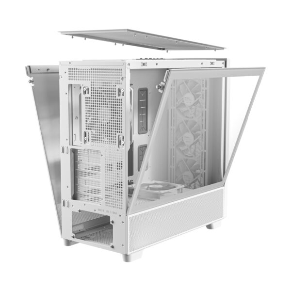 FLUX white wr 05 Antec FLUX Mid-Tower E-ATX Gaming Chassis Wood Front Panel - White
