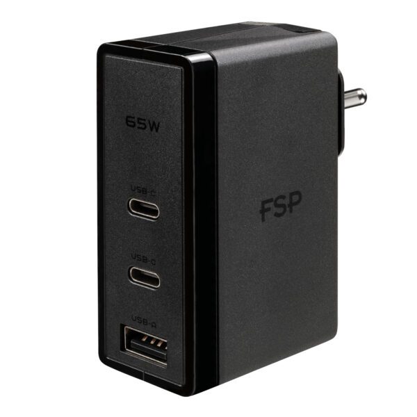 FSP 65W PD 2-Prong USB Type-C Power Adapter