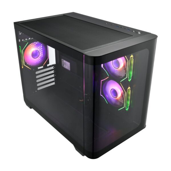 FSP09 S380-BA-W-VITA-GM-750W-GOLD-MOD wr 03 FSP S380 M-ATX ARGB Gaming Chassis and VITA GM 750W Power Supply Bundle