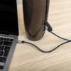 GCP35MM4 wr 03a Gizzu 3.5mm AUX Cable 1.5m - Black/Blue