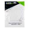 GCPCAT6002-WH wr 04a Gizzu Cat6 UTP Fly Lead Ethernet Network Cable 20cm - White
