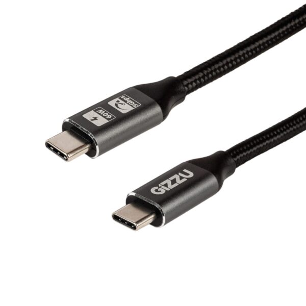 GCPCC0605G-01-wr-0 GIZZU 60W 5Gbps Type-C 1m Cable